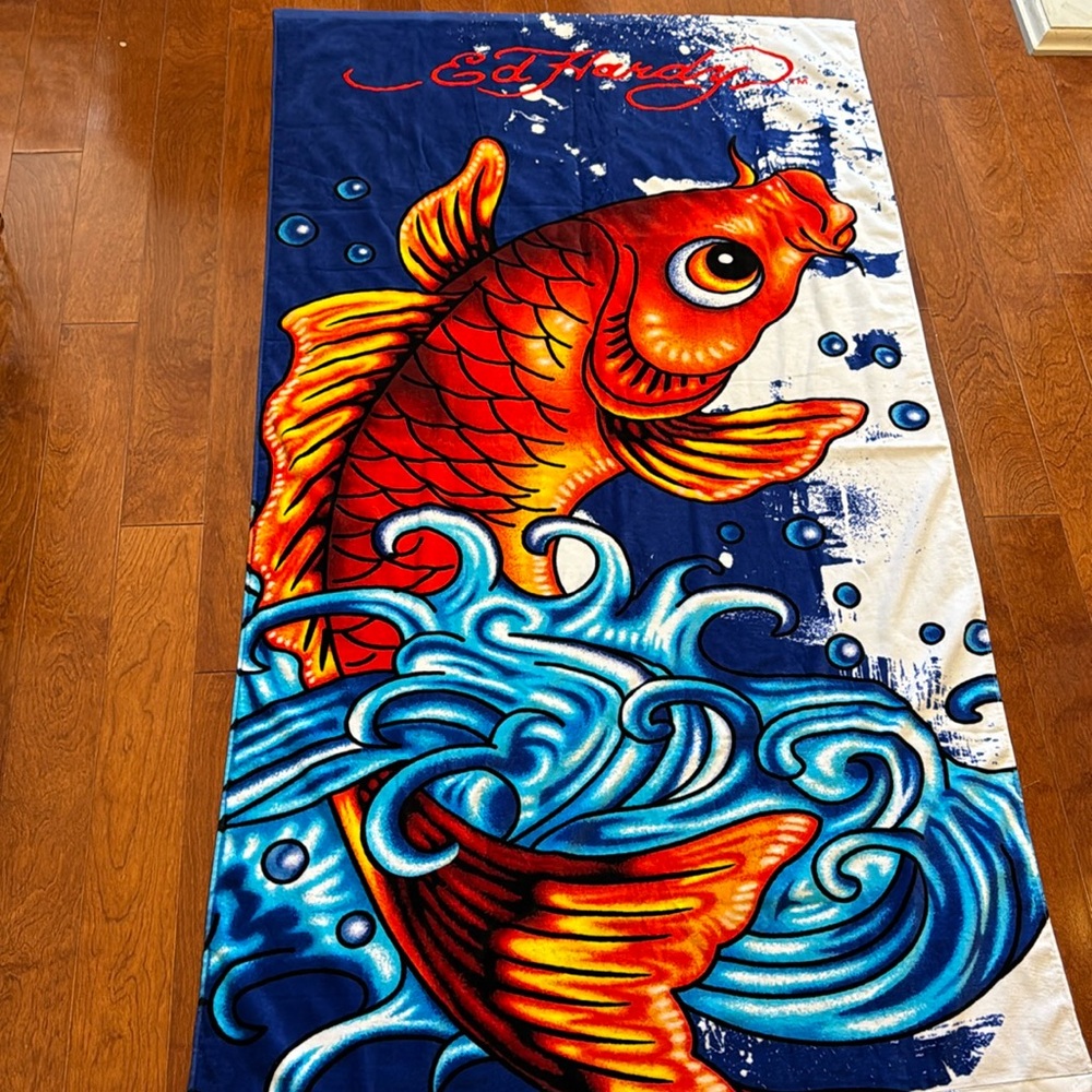 Ed Hardy Beach Towel